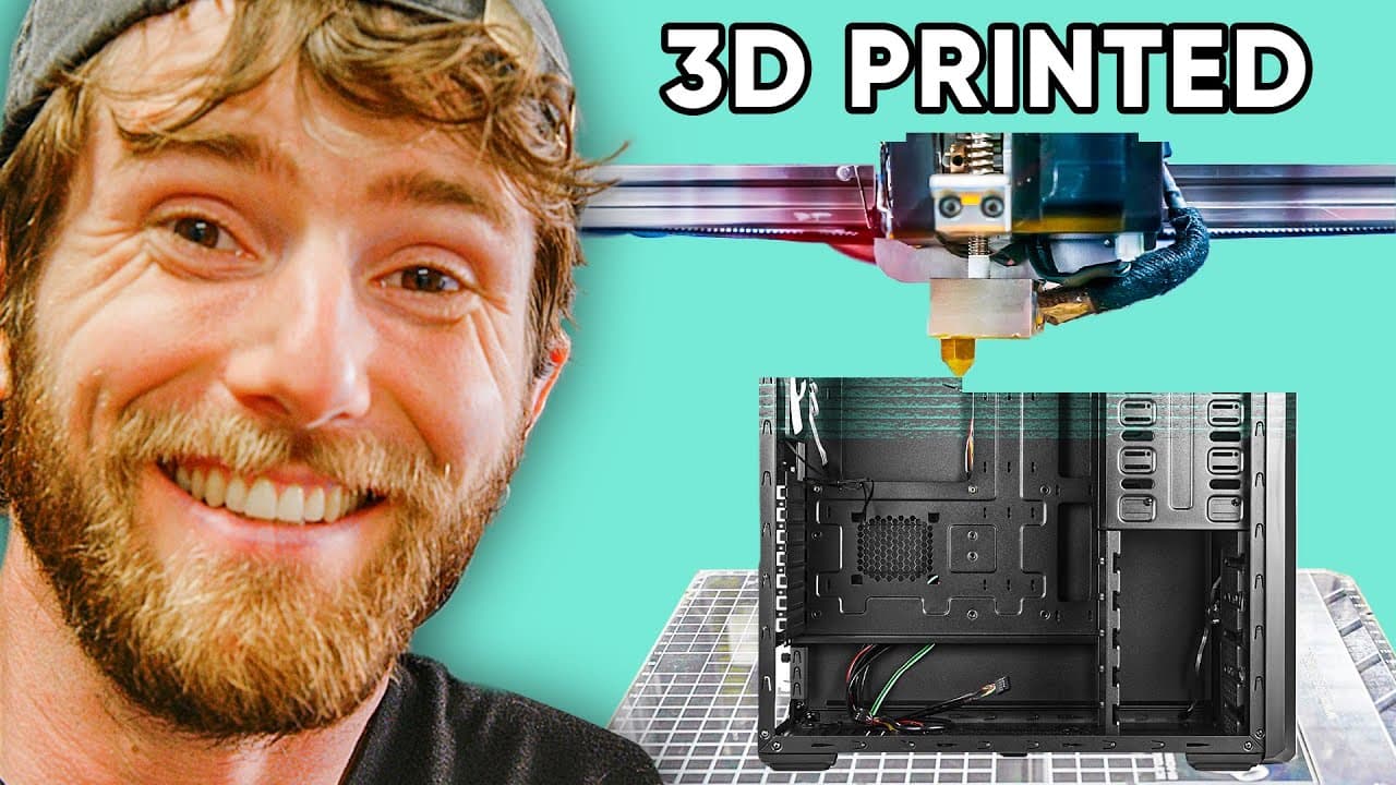 You wouldn’t DOWNLOAD a PC CASE?! - 3D Printed PC