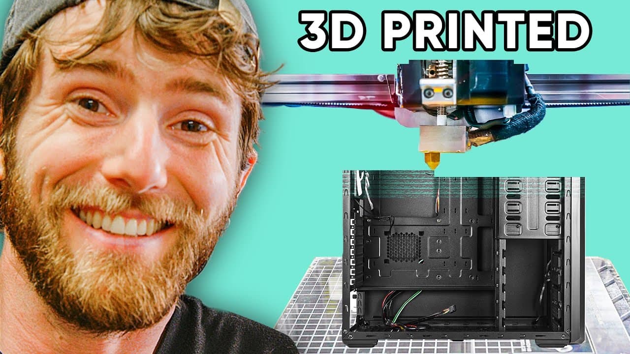 You wouldn’t DOWNLOAD a PC CASE?! - 3D Printed PC