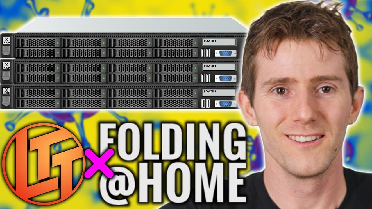 Building a 100TB Folding@Home Server!