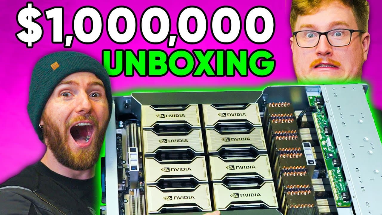 The $1,000,000 Unboxing - Petabyte of Flash Part 1