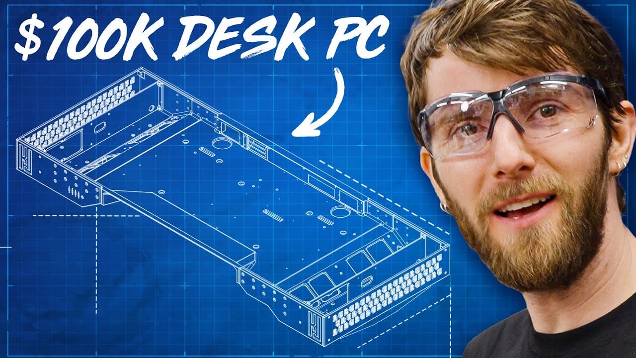 How We Built the $100,000 Desk PC - Karl Jacobs Desk PC Build